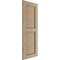 Ekena Millwork Rustic Two Equal Louver Rough Sawn Faux Wood Shutters (Per Pair), Primed Tan, 12"W x 68"H SHULV12X68RSPR - alternate 11